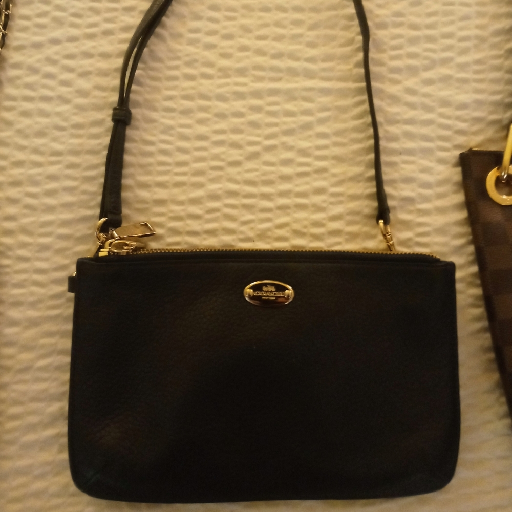 Coach Pebbled Leather Crossbody
